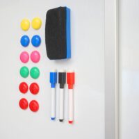 Whiteboard Magnettafel mobil rollbar mit Zubehör 167x186cm