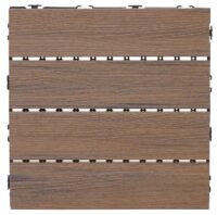 WPC Gartenfliese 1m2 JAM-E20 Holzoptik 11x je 30x30cm