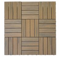 WPC Gartenfliese 1m2 JAM-E20 Holzoptik 11x je 30x30cm