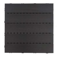 WPC Gartenfliese 1m2 JAM-E20 Holzoptik 4x je 50x50cm