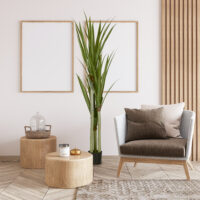 Yucca künstlich grosse Kunstpflanze im Topf Deko 190cm