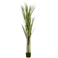 Yucca künstlich grosse Kunstpflanze im Topf Deko 190cm